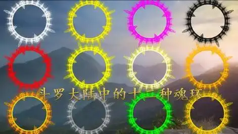 斗罗大陆中的十二种魂环