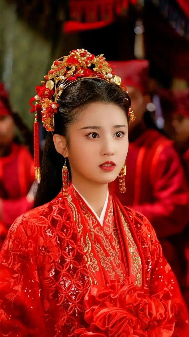 张慧雯古装 #叫板屏实力 #高清壁纸 手如柔荑,肤如凝脂, - 抖音