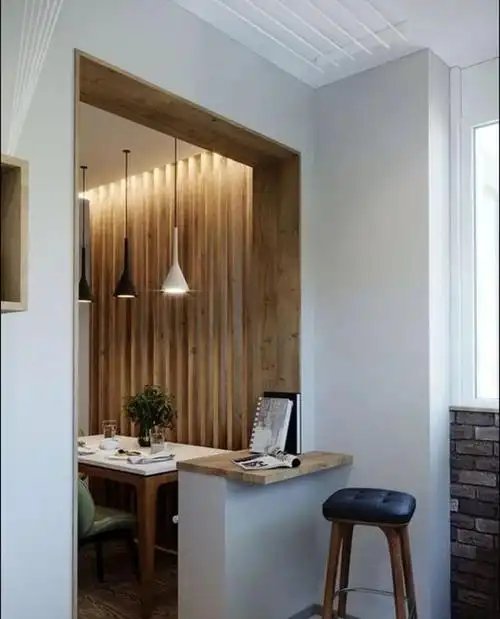 阳台配重墙别总想着砸掉直接弄张台面放上去好看实用为啥不装