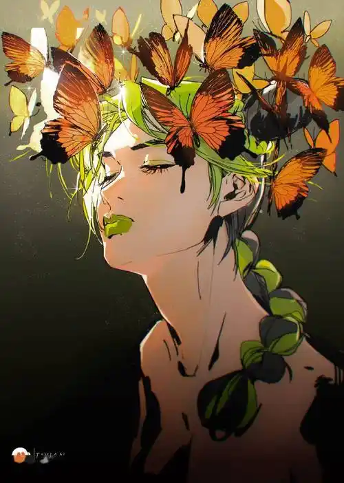 《jojo的奇妙冒险》空条徐伦壁纸特辑_石之海_空条承太郎_叛逆