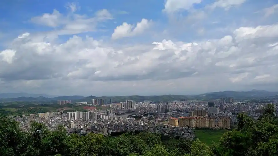 家乡美——怀集县城景色