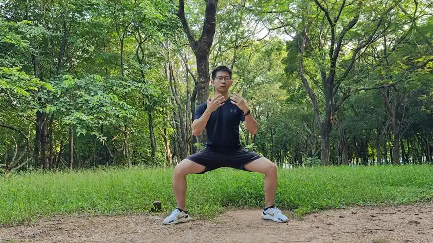 【扎马步58】6分半钟|久不蹲,恢复中