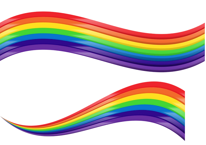 彩虹飘带
