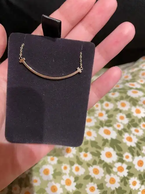 tiffany笑脸项链求各位大神帮忙鉴定