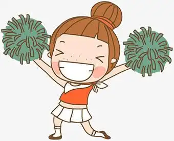 关键词 : 啦啦队,卡通,女孩,加油,助威