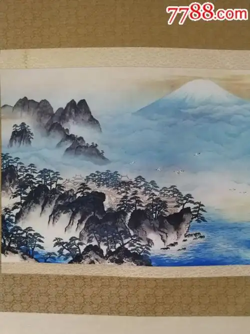 原装裱印刷山水画_蜡染/印染画_第2张_7788相机收藏