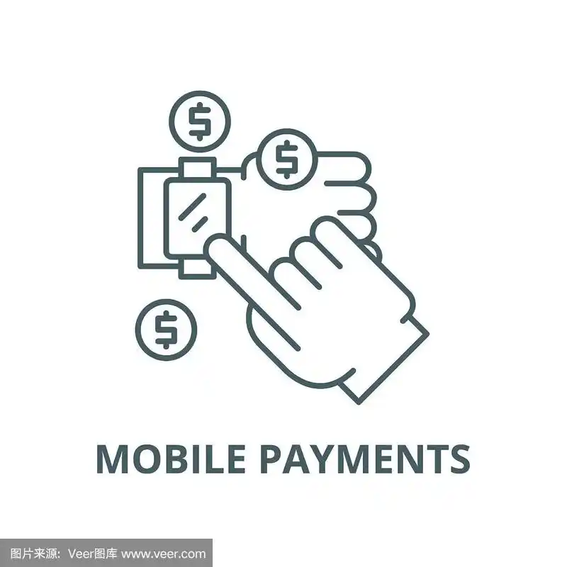 符号,付款,矢量,轮廓,标志