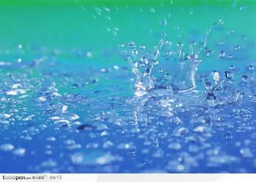 水精灵-漂亮的水滴花纹