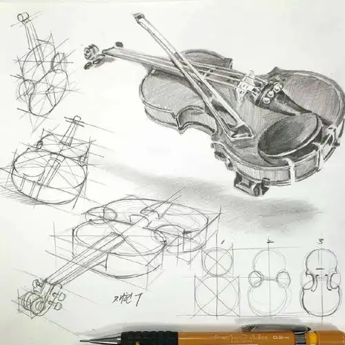 素描多么诱人的线条二