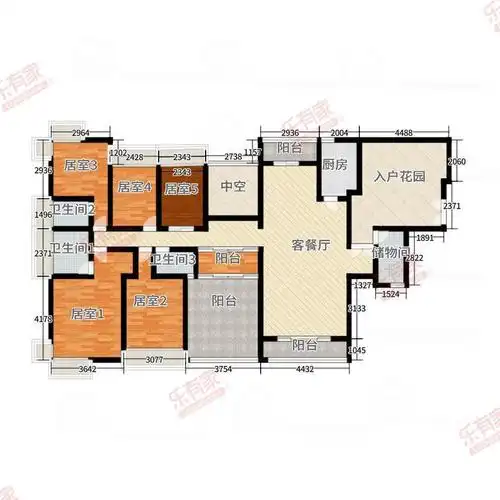 熙龙湾二期户型图