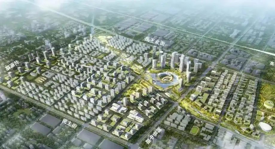 图| 潍坊中央商务区效果图