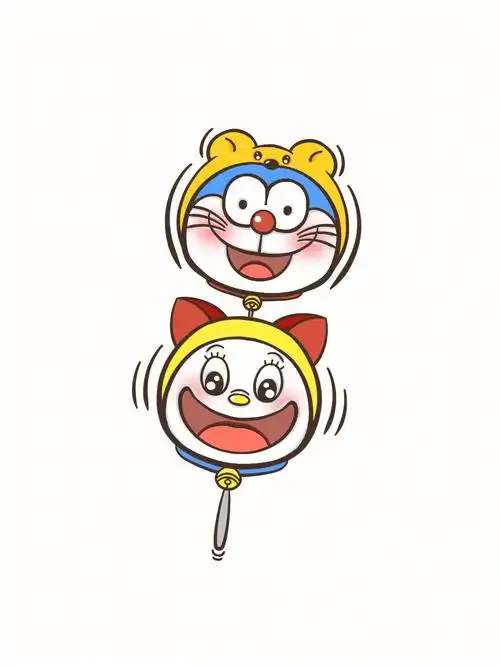 蓝胖子  #简笔画教程  #手绘 #画画 #绘画 #哆啦a梦与哆啦美  #哆啦