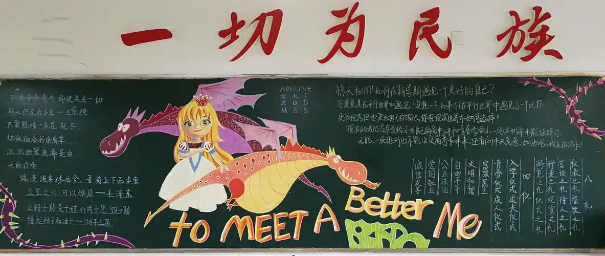 有哪些班级黑板报让你们惊艳不已?