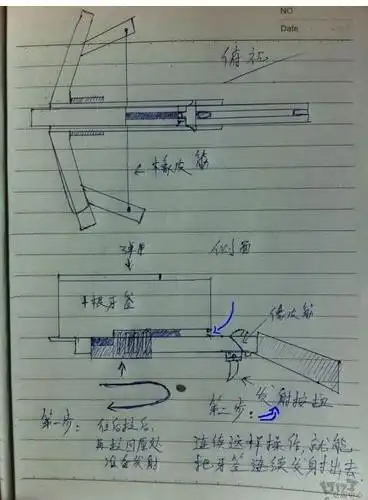 给我也发一个弓箭制作图谢谢
