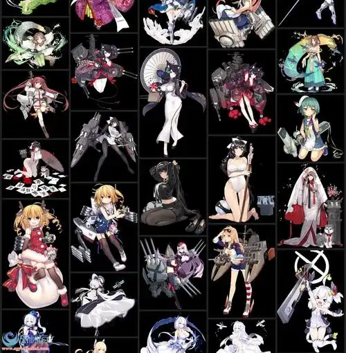 碧蓝航线拆包立绘-1.9.94版本【png格式/553p/516m】[赠2.