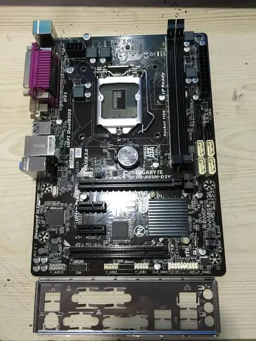 二手gigabyte/技嘉 b85m-d3v 1150全固态台式机主板 支持i5 i3 i7