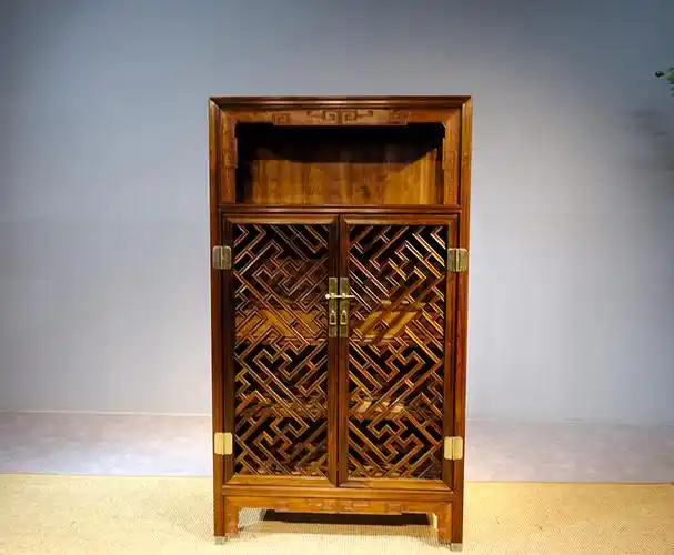 尚苏艺园金丝楠万历柜明清古典家具柜子书柜