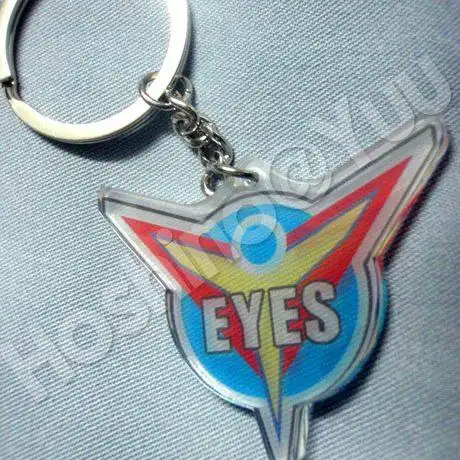 diy奥特曼战队队徽 透明挂件钥匙扣 高斯eyes