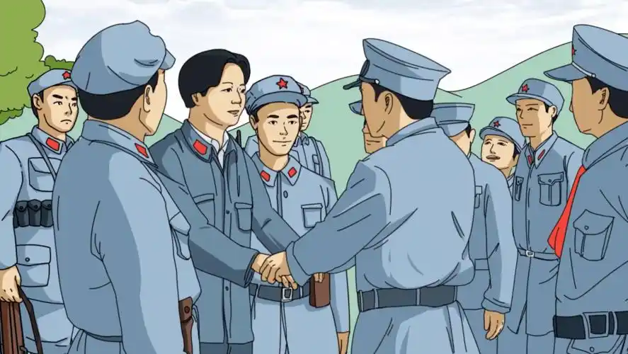 从投笔从戎到黄埔军校磨炼军技,从参加秋收起义到井冈山革命根据地