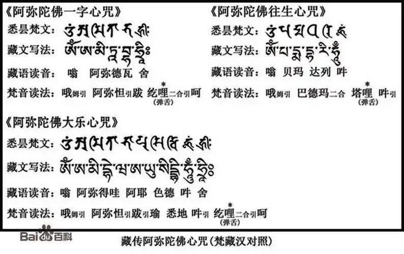 阿弥陀佛心咒(百科)