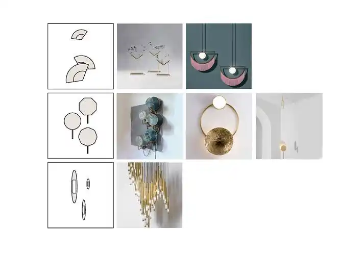 音乐厅艺术品概念音乐元素提取运用到空间