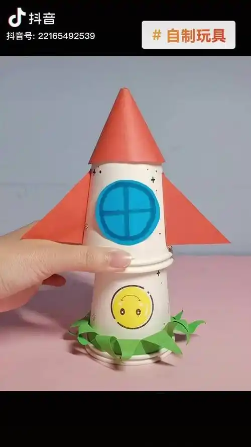 自制玩具亲子手工幼儿手工废物利用手工diy绘画手工萌知计划dou小助手