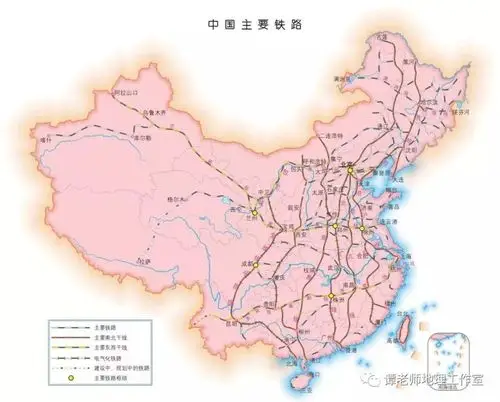 但我国庞杂的铁路交通网让不少考生感到了头疼.学习地理,背字不如背图