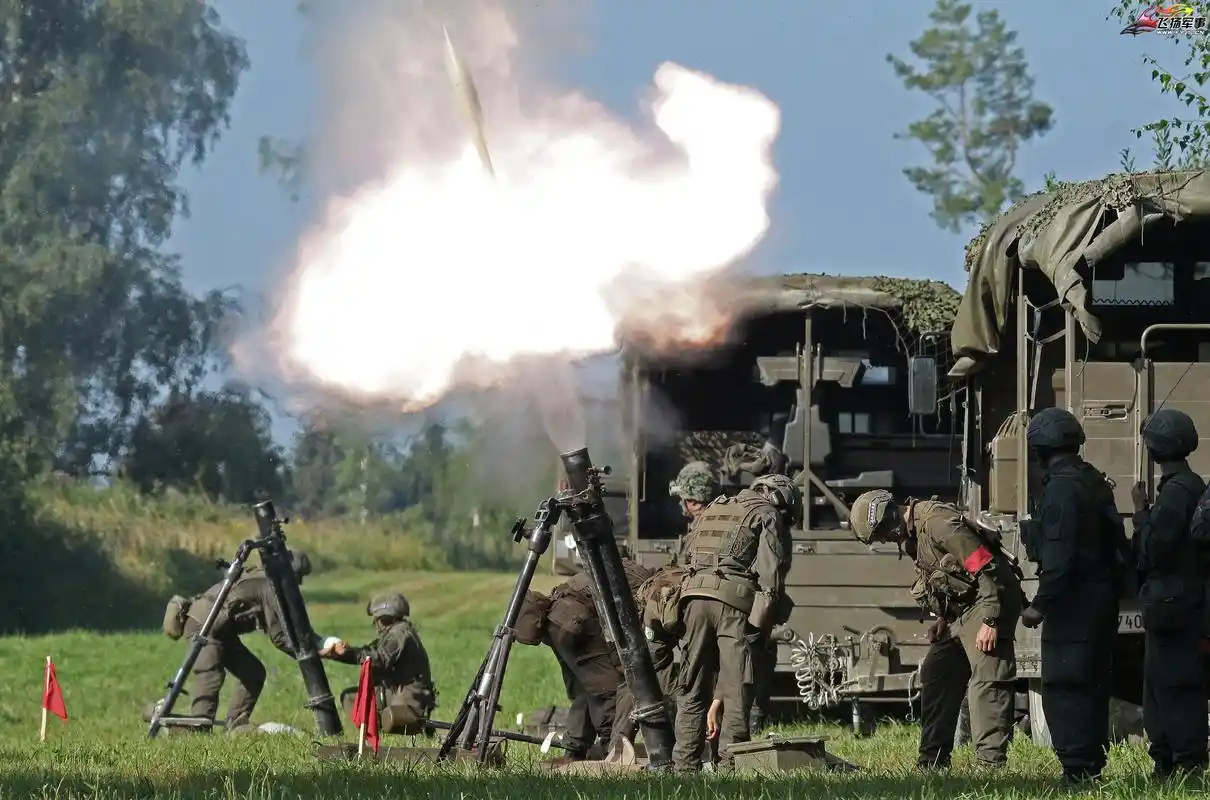 这炮打得倍儿爽!奥地利陆军迫击炮实弹射击
