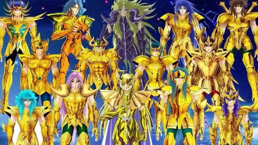 圣斗士星矢十二黄金圣斗士神秘出场高光时刻2