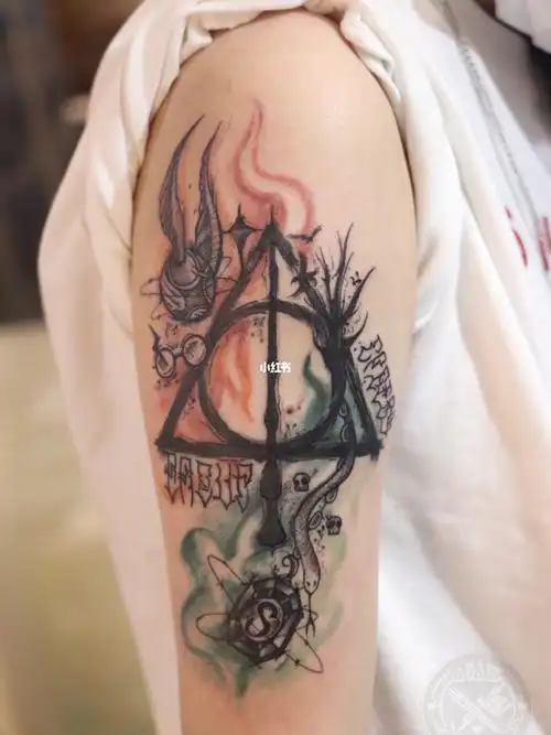 vi哈利波特主题纹身作品分享
