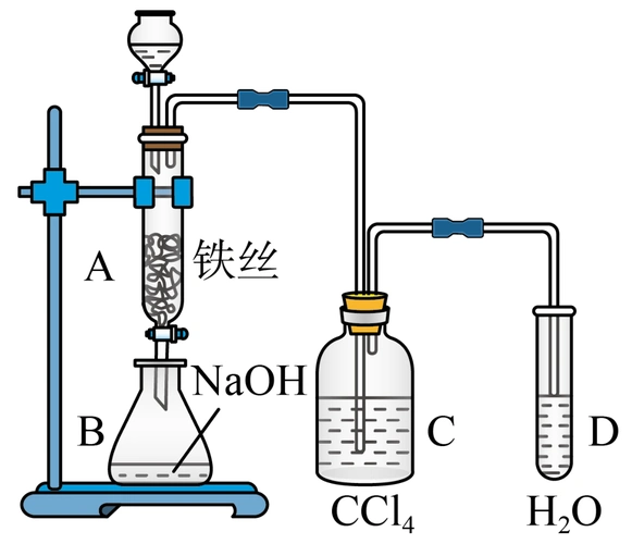 氯苯在染料,医药工业中有广泛的应用,某实验小组利用如下装置合成氯苯