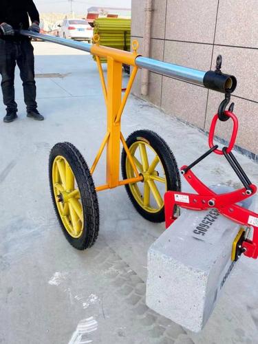 路沿石安装搬运车路牙石手推车 路边石安装工具