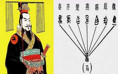 的嬴政,听起来有些近似,事实上他们还是有些关联的,秦始皇统一天下后