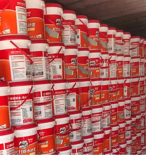 德高防水涂料k11柔韧型18kg卫生间厨房灰浆防水涂料浆料防水材料