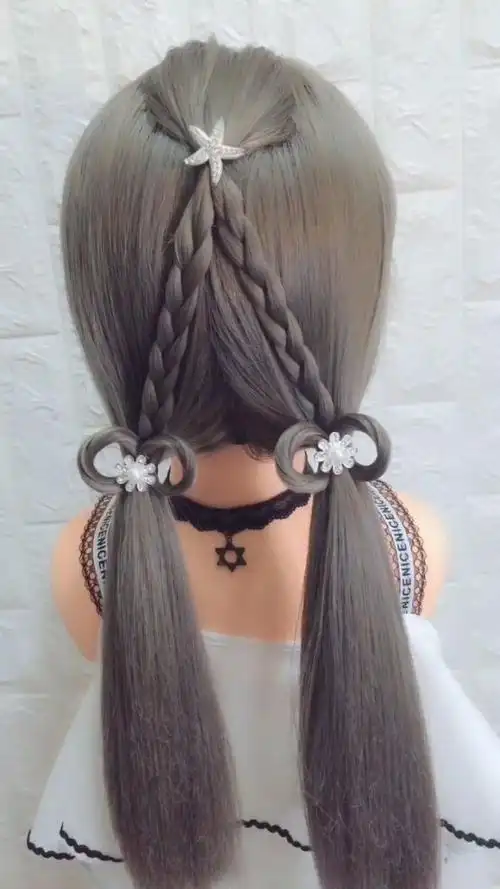 学生党最爱的编发,学会它就是美美哒小仙女