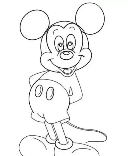动漫| 经典动画米老鼠简笔画
