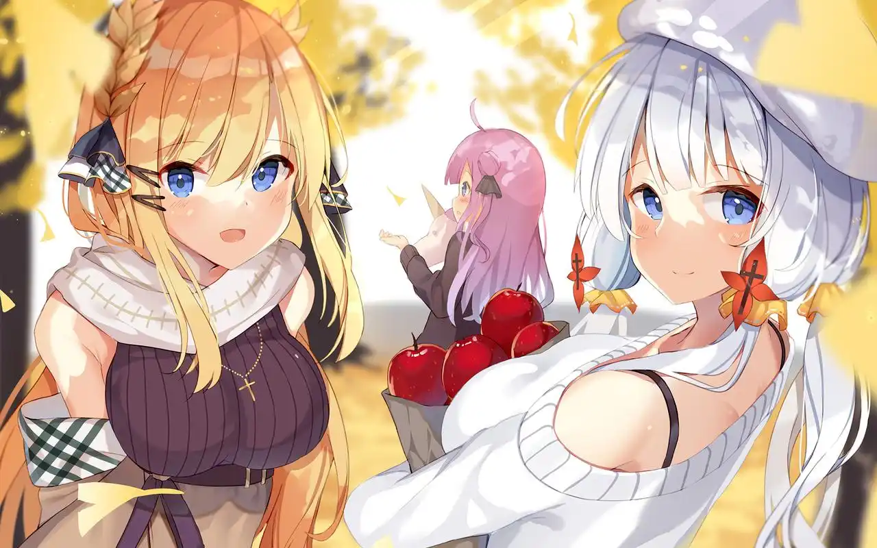 碧蓝航线性感动漫美女高清桌面壁纸