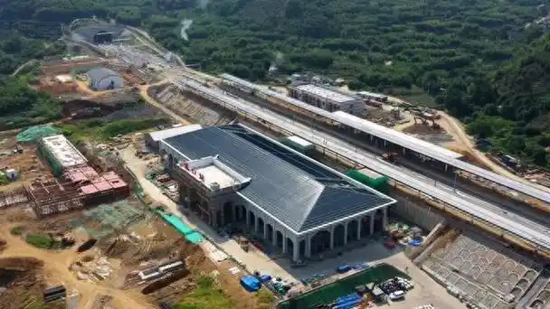 溪口火车站即将完工!