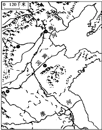 (2)历史上,黄河在华北平原上经常