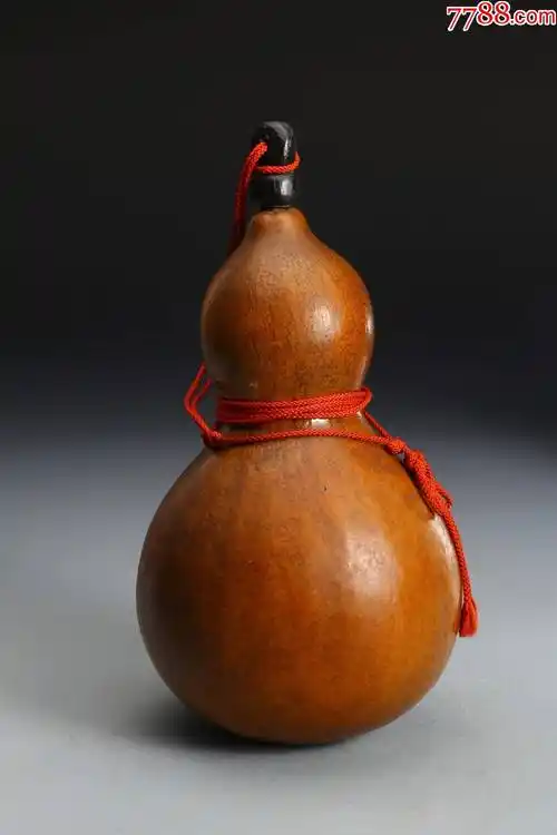 旧藏匏器葫芦摆件