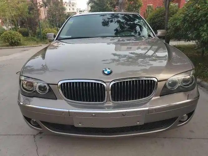 商丘2005年9月宝马宝马7系2005款730li黄色手自一体