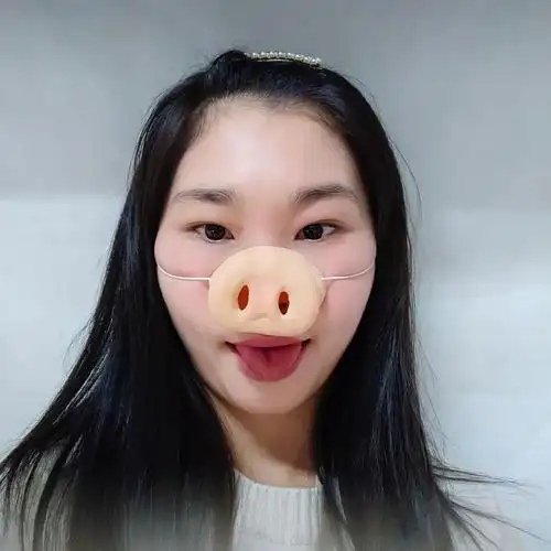 愚人节恶搞猪鼻子 化妆舞会假鼻子猪八戒鼻子仿真猪耳朵面具演出
