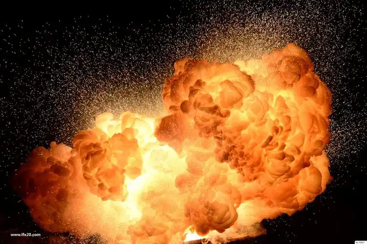 爆炸效果背景jpg素材