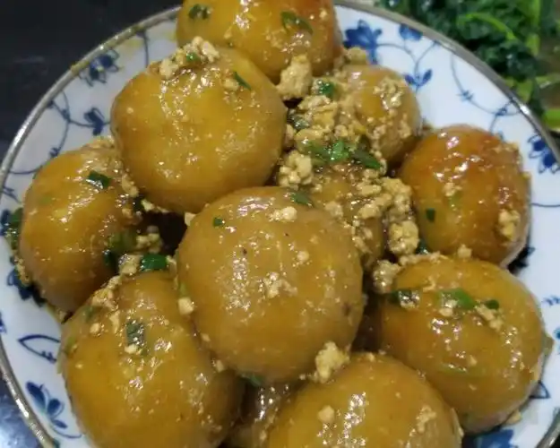 湖北芋头丸子(肉馅)