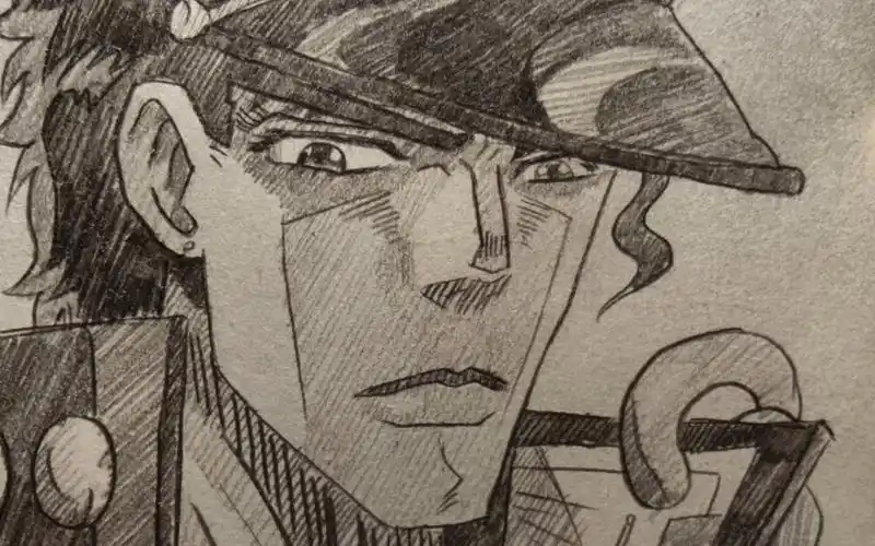 无敌,从不过时 [jojo的奇妙冒险/星尘斗士/空条承太郎/绘画]_哔哩哔哩