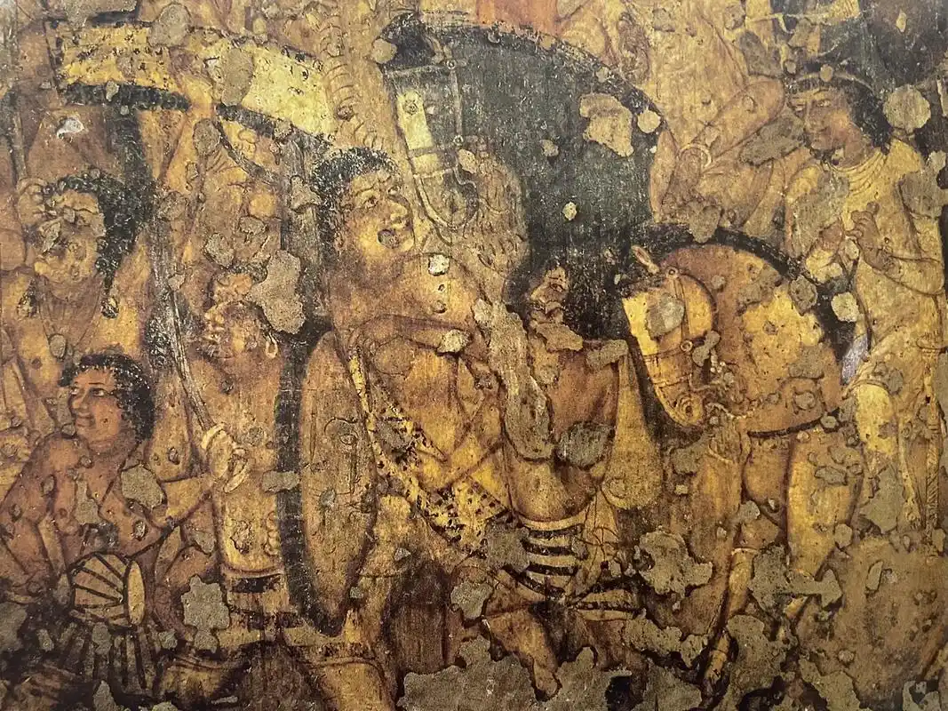 古印度阿旃陀壁画