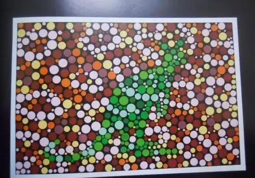 这几张"色盲测试图",你能辨别图中的动物吗?赶紧先自测一下!