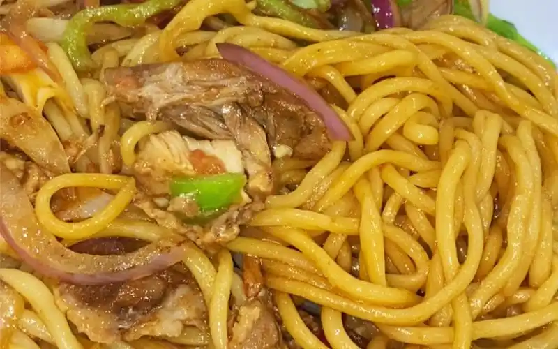 大连探店|剔骨肉炒面_哔哩哔哩 (゜-゜)つロ 干杯~-bilibili