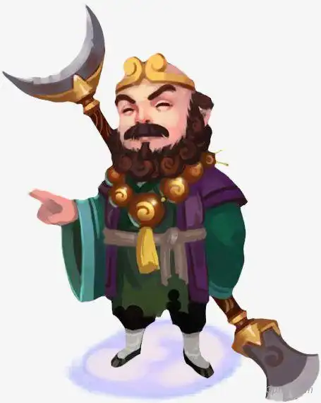 卡通可爱沙和尚