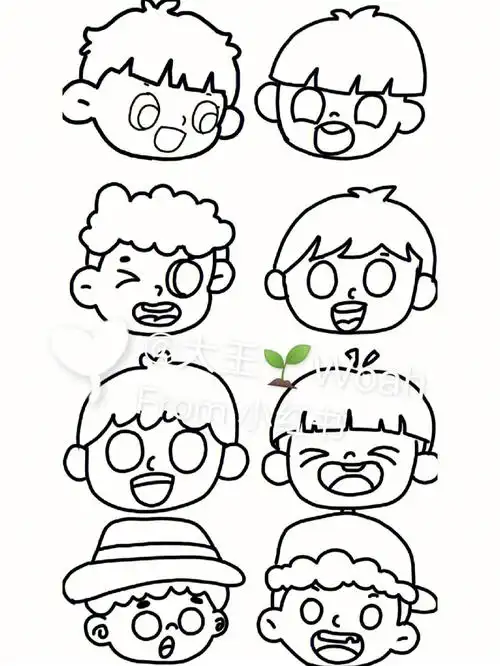 多乐绘马克笔  #儿童画基本发型 #幼师考编